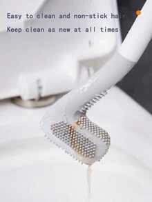 1pc Blue Golf Style Toilet Brush - Blue - View 7