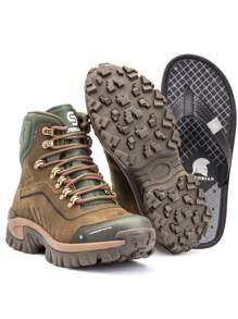 Men Boots - 軍綠色 - 查看 1