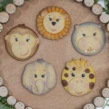 1pc Jungle Animal Silicone Mould For Fondant Cake Decoration, Candy Cupcake, Chocolate Making, Kitchen Bakeware Tool - light grey - View 4