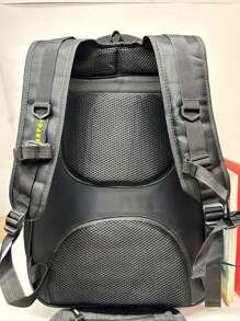 Men Functional Backpacks - 黑色 - 查看 3