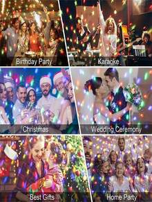 1 件星空投影燈帶彩色圖案和北極投影夜燈營造臥室氛圍 - 彩色 - 查看 7