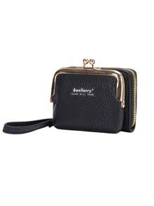 Multifunction Small Coin Zipper Pouch Wallet For Lightweight Portable Card ID Card White-Collar Workers For Female For Holiday For Anniversary For Birthday Gift Gift Accessories Gift Wristlet Wallet Card Holder Card Holder Wallet Business Card Holder Credit Card Holder Card Holder Women For Women Wallet Mini Wallet Purse Wallet Card Wallet