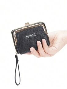 Multifunction Small Coin Zipper Pouch Wallet For Lightweight Portable Card ID Card White-Collar Workers For Female For Holiday For Anniversary For Birthday Gift Gift Accessories Gift Wristlet Wallet Card Holder Card Holder Wallet Business Card Holder Credit Card Holder Card Holder Women For Women Wallet Mini Wallet Purse Wallet Card Wallet