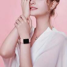 20 色 Apple Watch 矽膠錶帶，相容於 Apple Watch 錶帶 38mm 40mm 41mm 42mm 44mm 45mm，柔順防水矽膠，男女通用，相容於 Apple Watch Series Ultra 8 7 6 5 4 3 2 1 Se - 雲霧灰 - 查看 6