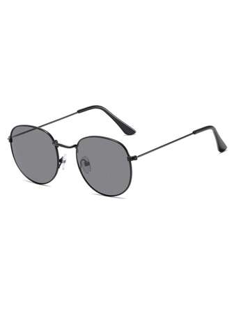 1 件装 欧美复古 2023 新款时尚金属圆框时尚眼镜