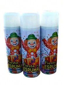 6 Espuma para Fiesta Nieve en Spray - Blanco - Ver 1