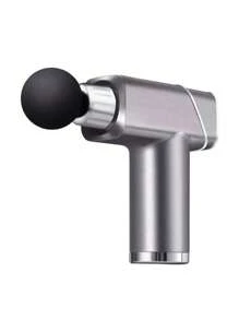 Muscle Fascia Massage Gun Mini Thunder Hammer Electric Massager Handheld Dual Head For Neck, Back, Foot - Blue - View 9