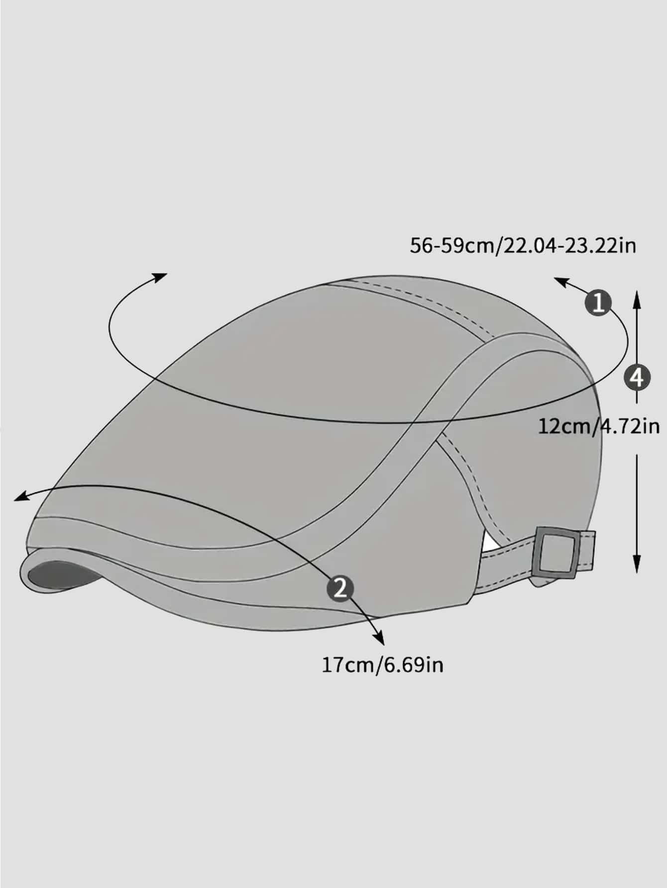 1pc Men's Newsboy Cap, Winter Flat Top Ivy Cap, Irish Taxi Driver Ivy Hunting Hat,Summer,Beach,Holiday