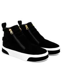 Women Fashion Boots - Negro - Ver 4