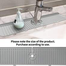 Elegante Y Minimalista Tapón De Desagüe Para Fregadero De Lavado De Manos En Color Gris