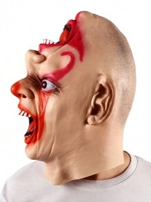 萬聖節恐怖顛倒面具可怕殭屍魔鬼面具令人毛骨悚然角色扮演服裝派對道具成人 - x14155 - 查看 3