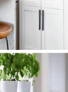 1把鋁合金衣櫃手柄,適用於衣櫥和櫥櫃,t型抽屜把手,金色和黑色