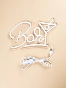 1pc Bar Neon Light for Home Bar Decoration - Multicolor - View 5