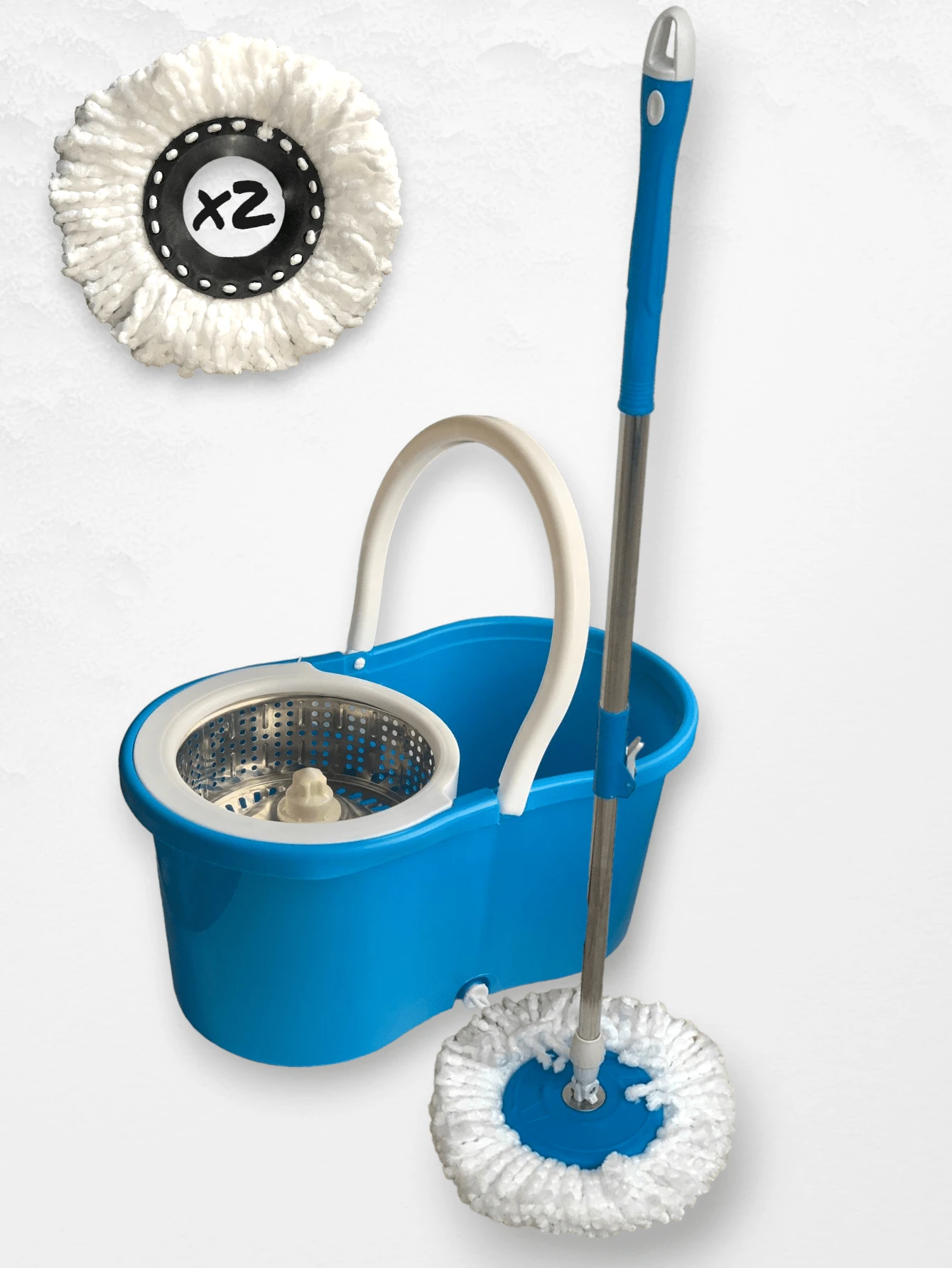 MAGIC MOP 360° SPIN MOP - 藍色 - 查看 1