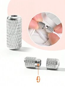 1雙螺旋線帽白色無繫帶時尚彈性運動鞋鞋帶,適用於運動鞋,運動鞋