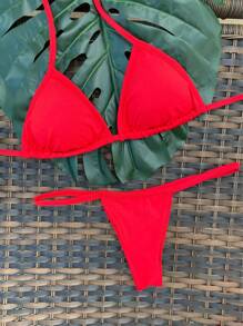 Women Bikini Sets - Đỏ - Xem 2