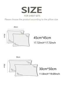 1 pièce En Peluche Coussin De Canapé + Taie D'oreiller Set , En Jacquard , Doux En Tissu Duveteux texture , Adapté Pour Toutes Les Saisons