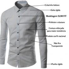 Men Shirts - Gris Claro - Ver 2