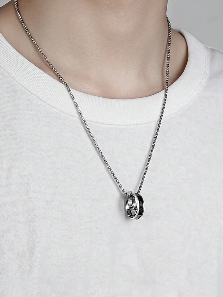 Cross Pendant Mens Neck Pendant Swarovski Mens Chain Swarovski New