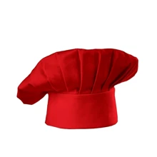 3顶成人厨师帽，成人可调节弹性烘焙师厨房烹饪厨师帽，3顶装 - 彩色 - 查看 2