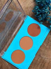Paleta De Contorno Paleta Multifuncional Paleta de sombras Cosméticos Phallebeauty - Castanho - Visão 1