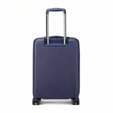 MKF Collection Tulum Large Capacity Suitcase 22.5 Inch, Luggage Hardside Hard Case Shell Suitcase Spinner Wheel For Travel - 藏蓝色 - 查看 6