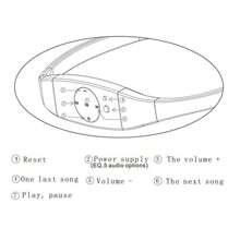 AyeBeau 防水游泳 Mp3 耳機,入耳式跑步耳機,水下運動耳機,黑色 - 黑色 - 查看 7
