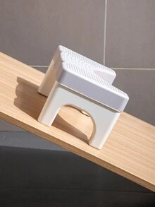 1入組塑膠腳凳適用於廁所使用作為A凳子家庭浴室 - 淺灰色 - 查看 8