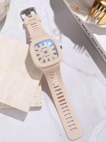 Đồng Hồ Quartz Nữ Giải trí - Màu be - Xem 2