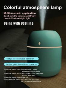 迷你 USB 车载加湿器，容量 200 毫升