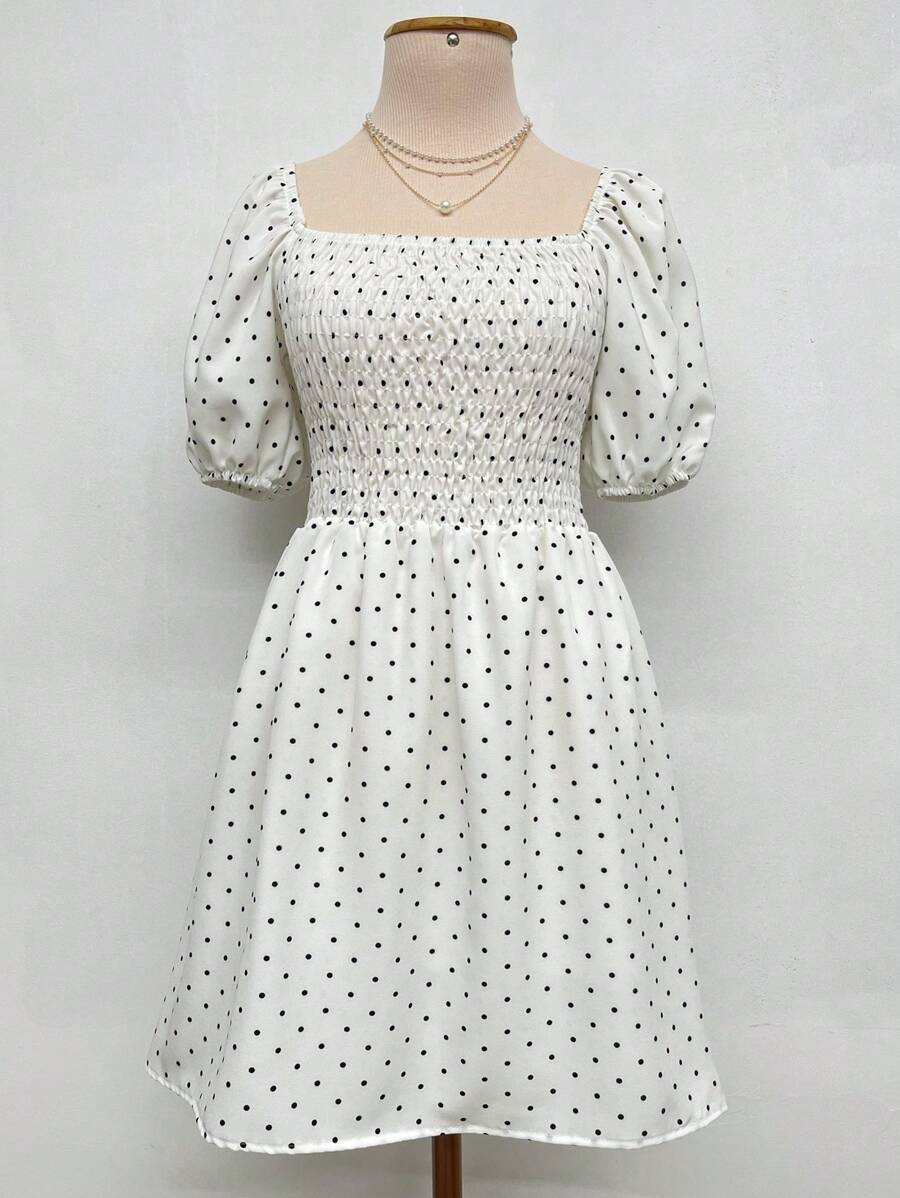 Women Dresses - White - View 1