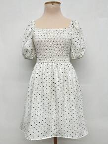 Women Dresses - White - View 2