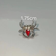 Halloween Europe And America Style Spider Ring - Multicolor - View 4