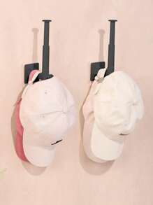 1入組可調節帽架 - 黑色 - 查看 1