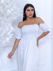 Women Dresses - 白色 - 查看 7