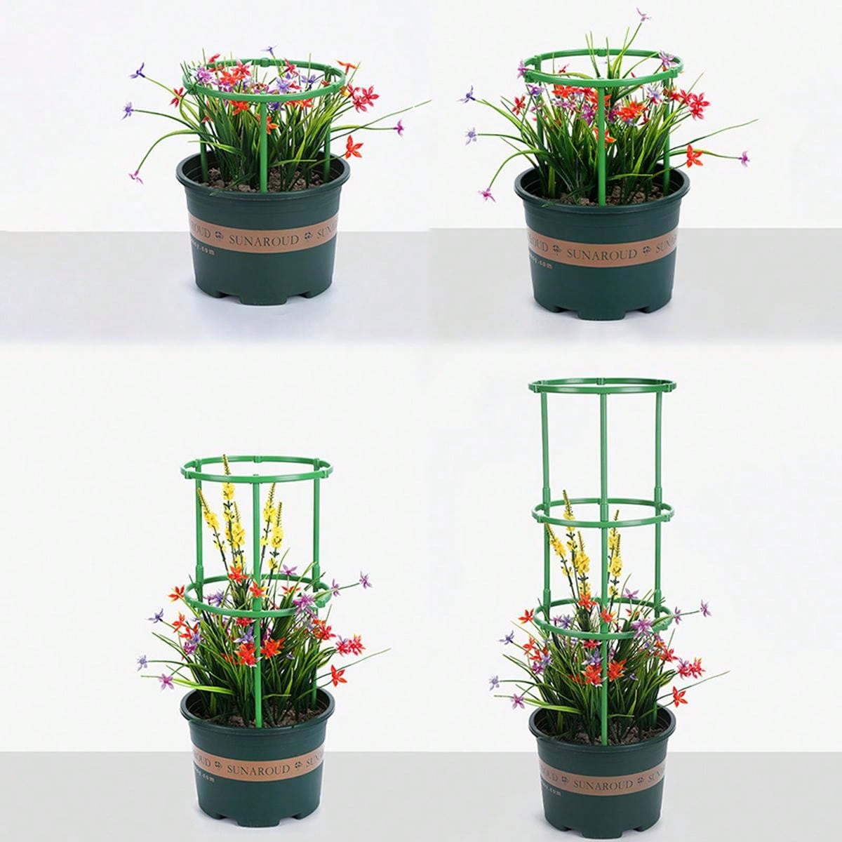 5tier Freely Combinable Plant Stand, Gardening Diy Fixing Tool, Vine