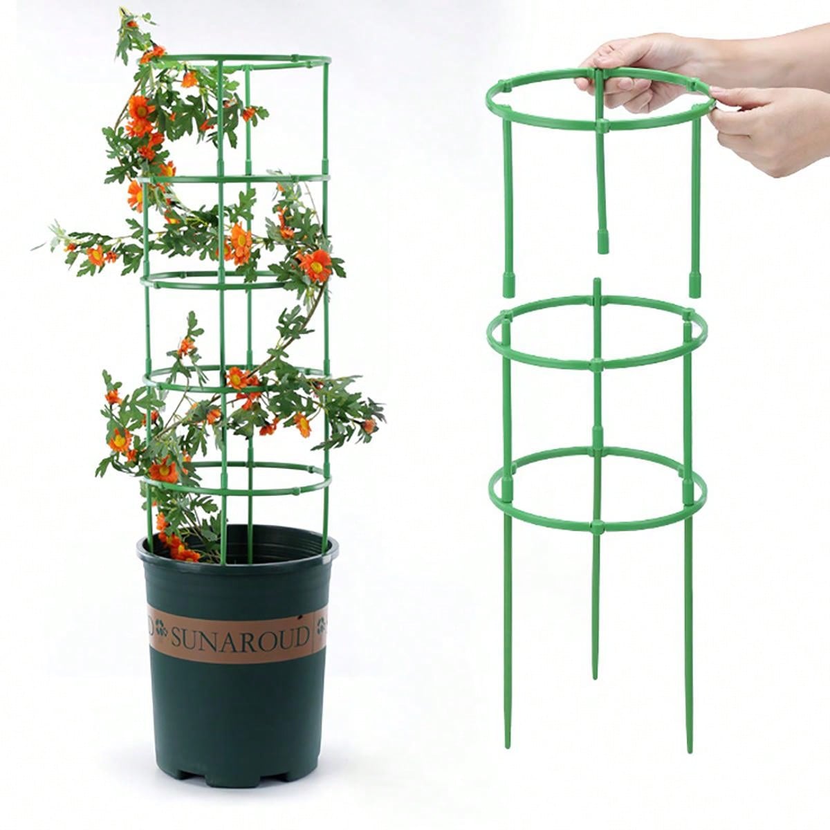 5tier Freely Combinable Plant Stand, Gardening Diy Fixing Tool, Vine