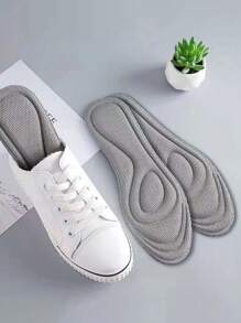 1對納米按摩鞋墊 - 足球灰