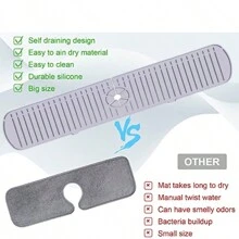 Elegante Y Minimalista Tapón De Desagüe Para Fregadero De Lavado De Manos En Color Gris