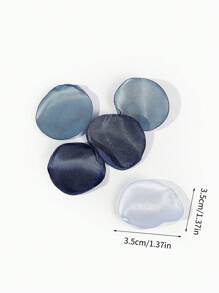 100入組彩色混合人造絲綢軟紗玫瑰花瓣,diy婚禮派對裝飾用品 - 彩色 - 查看 4