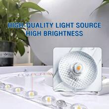 1 件裝 12w/24w/36w 嵌入式 Led 吸頂燈,85-265 電壓,超薄 9.8-15 英寸,6000k 日光,不可調光吸頂燈表面安裝,適用於臥室、客廳、餐廳 - 白色 - 查看 3