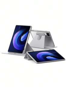 1 个 360° 旋转透明亚克力保护壳，兼容 iPad//，支持睡眠/唤醒功能，防刮