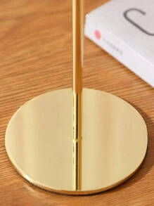 3 pezzi/set dorato stile europeo Supporto per candele, romantico cena tavolo Decorazioni, Decorazione di nozze - Dorato - Visualizzare 3
