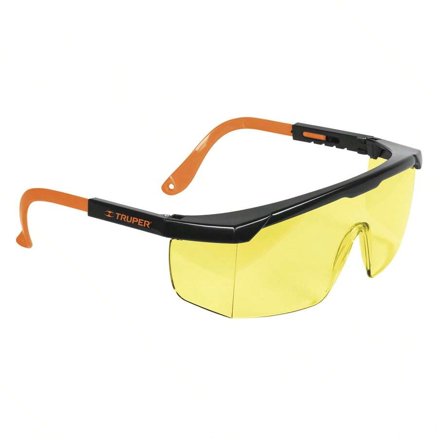 Lentes de seguridad ajustables transparentes, Truper Classic - Café integral - Ver 1