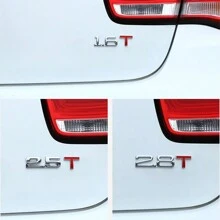 1入金屬1.3t-3.0t汽車貼紙貼花頭部車側翼子板後行李箱徽章貼紙貼紙,適用於任何車輛、卡車、汽車、摩托車、房車、滑板車或suv