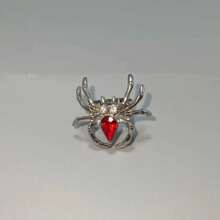 Halloween Europe And America Style Spider Ring - Multicolor - View 6