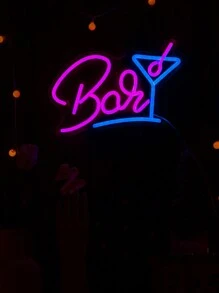1pc Bar Neon Light for Home Bar Decoration - Multicolor - View 2