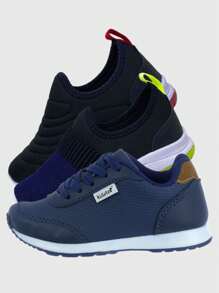 Kids Sneakers - 黑色 - 查看 1