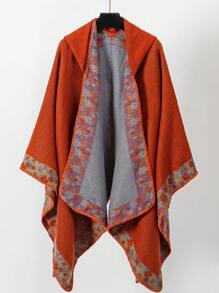 1 chiếc khăn choàng cổ họa tiết hoa nhỏ xinh cho nữ, dùng được cho mọi mùa, hoàn hảo để chụp ảnh và trang điểm Phụ kiện Boho cho nữ - trái cam - Xem 6