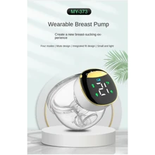 Máy hút sữa điện thông minh tích hợp lực hút lớn rảnh tay cho bà bầu Máy hút sữa bằng silicon cầm tay Quà tặng Halloween Giáng sinh - Vàng - Xem 4